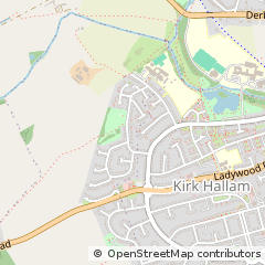 Map of Ilkeston, Derbyshire