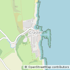 Map of Alnwick, Northumberland