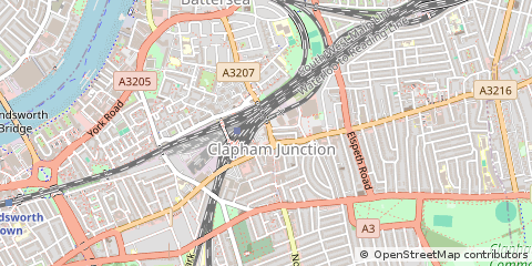Map of London, Surrey