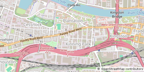 Map of Glasgow