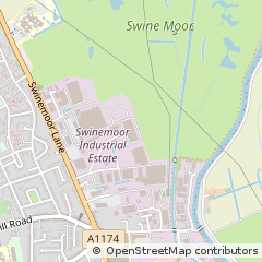 Map of Beverley, East Yorkshire