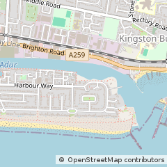 Map of Shoreham-by-SEA, West Sussex