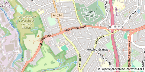 Map of Halesowen