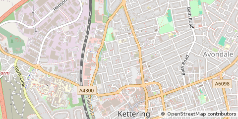Map of Kettering
