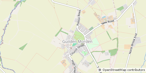 Map of Royston, Hertfordshire