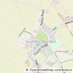 Map of Royston, Hertfordshire