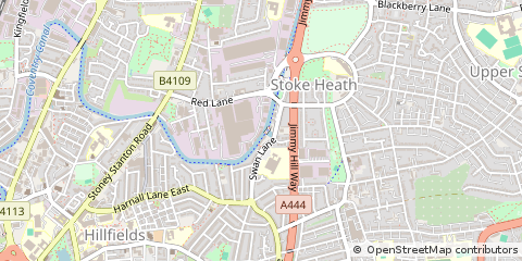 Map of Coventry, West Midlands