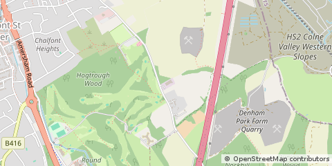 Map of Gerrards Cross, Buckinghamshire