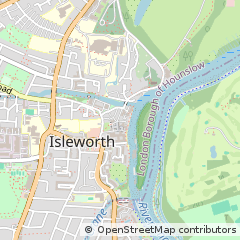 Map of Isleworth, Middlesex
