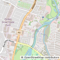 Map of Leicester, Leicestershire