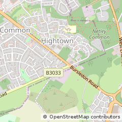 Map of Southampton, Hampshire