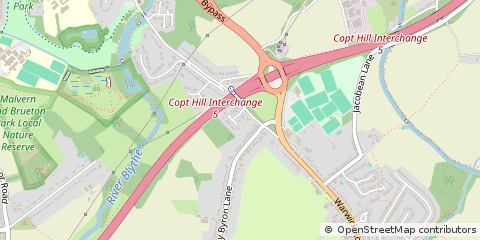 Map of Solihull, West Midlands