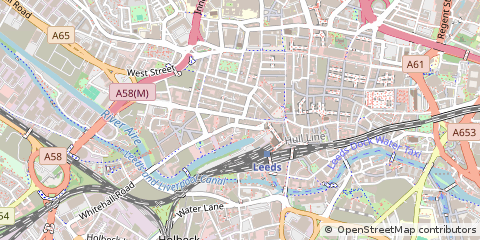 Map of Leeds