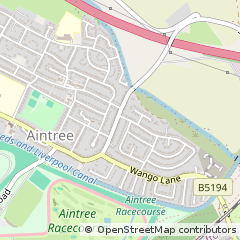 Map of Liverpool, Merseyside