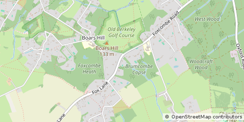 Map of OX1 5DL, Oxfordshire
