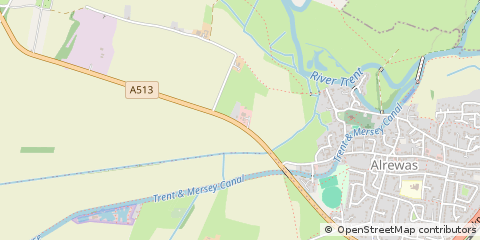 Map of Burton-on-Trent