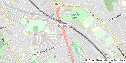 Map of Croydon, London