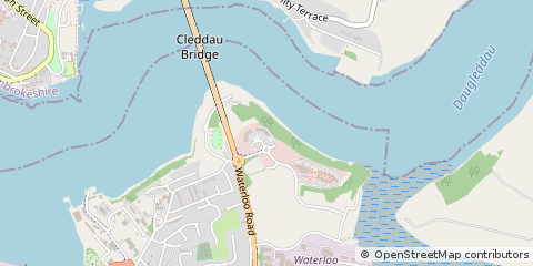 Map of Pembroke Dock