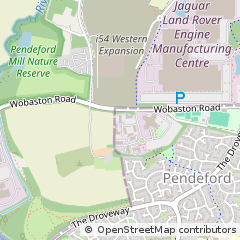 Map of Wolverhampton