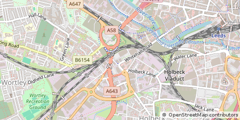 Map of Leeds
