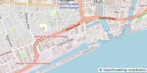 Map of Hull