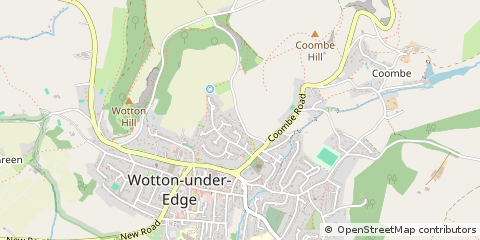 Map of Wotton-Under-Edge