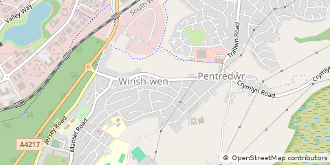 Map of Swansea