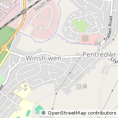 Map of Swansea