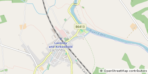Map of Penrith, Cumbria