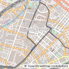 Map of Manchester