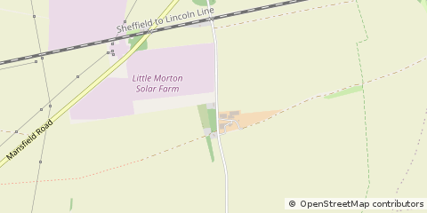 Map of Retford, Nottinghamshire