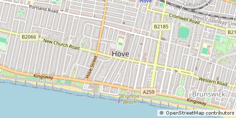 Map of Hove