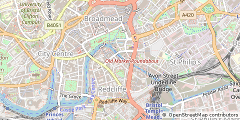 Map of Bristol