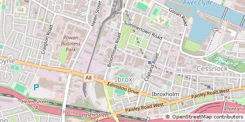 Map of Glasgow
