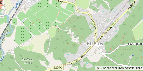 Map of Liss