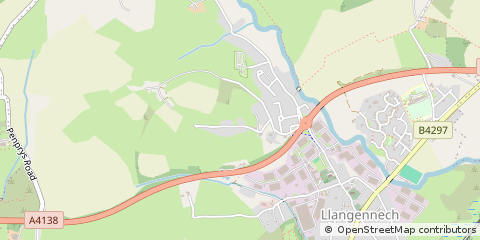 Map of Llanelli