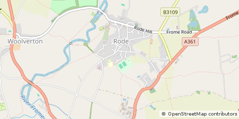 Map of Frome