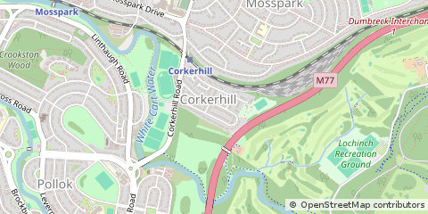 Map of Glasgow