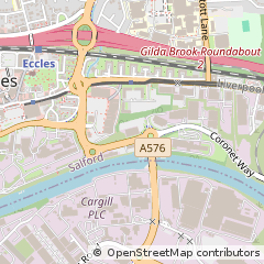Map of Salford