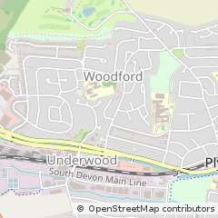 Map of Plymouth, Devon