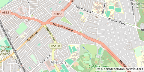 Map of Liverpool