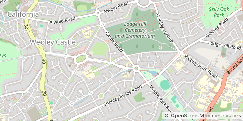 Map of Birmingham