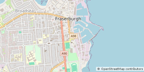 Map of Aberdeenshire