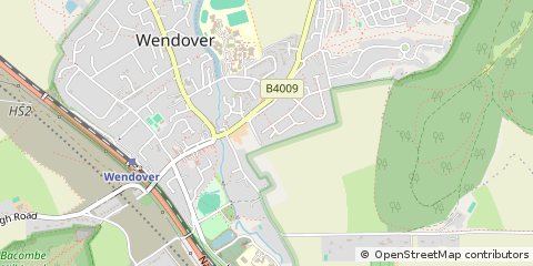 Map of Wendover, Buckinghamshire