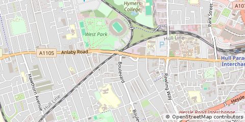 Map of Hull