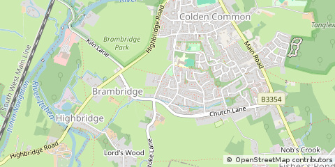 Map of Winchester