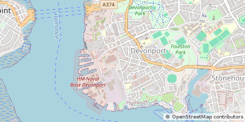 Map of Plymouth