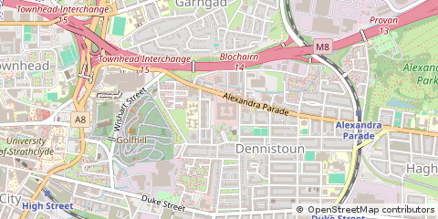 Map of Glasgow
