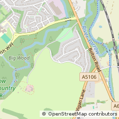 Map of Chorley