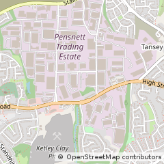 Map of Kingswinford, West Midlands